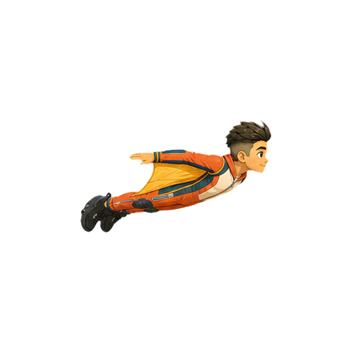 Hugo gliding level in side profile