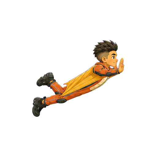 Hugo comically colliding face-first with an implied wall